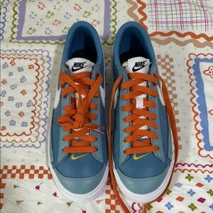 Nike Teal and Orange Blazers, never worn